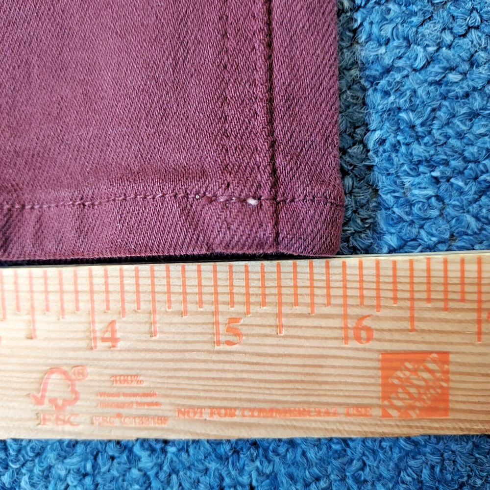 Mother The Mid Rise Dazzler Skimp Womens Size 26 Dark Fudgesickle Wash Jeans‎ - Picture 16 of 16